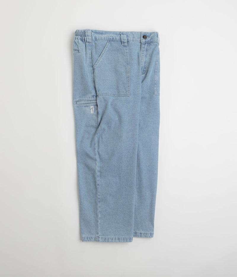 Poetic Collective Painter Pants in Light Blue Denim