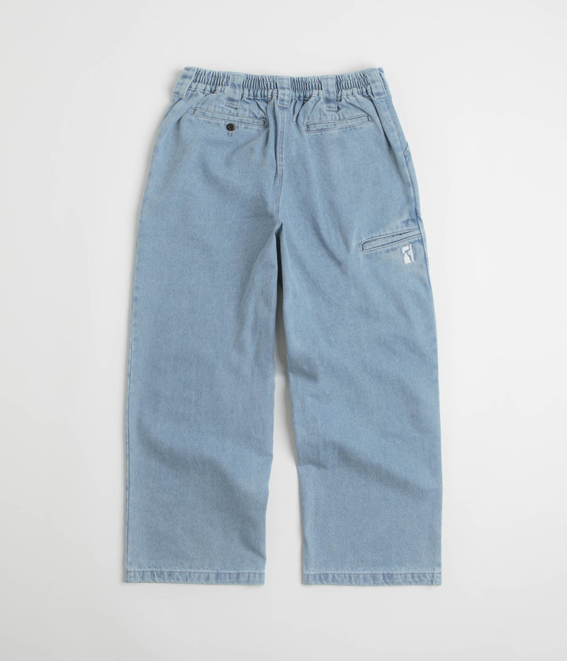 Poetic Collective Painter Pants in Light Blue Denim