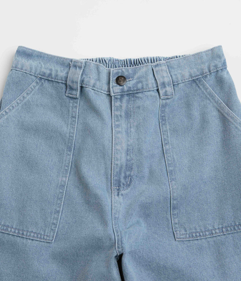 Poetic Collective Painter Pants in Light Blue Denim