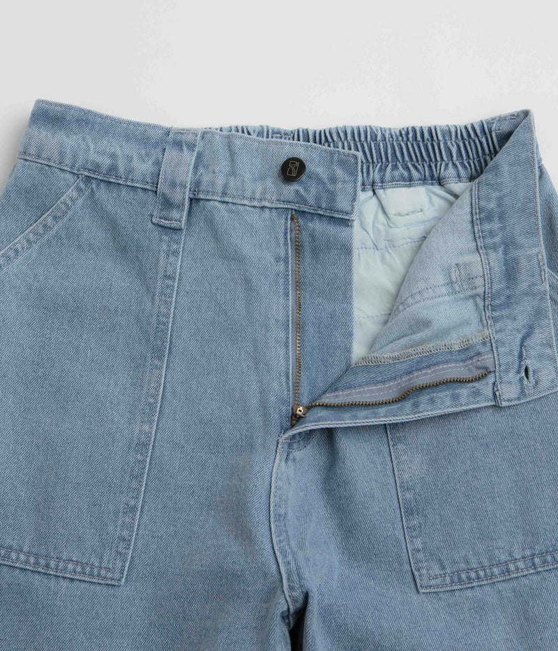 Poetic Collective Painter Pants in Light Blue Denim