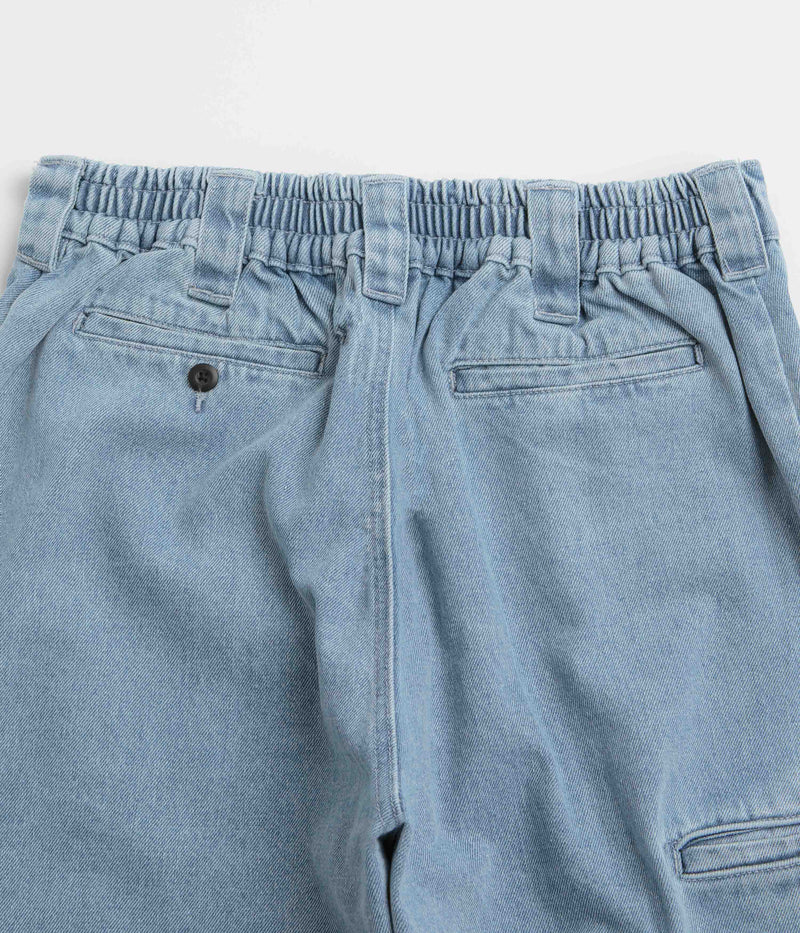 Poetic Collective Painter Pants in Light Blue Denim