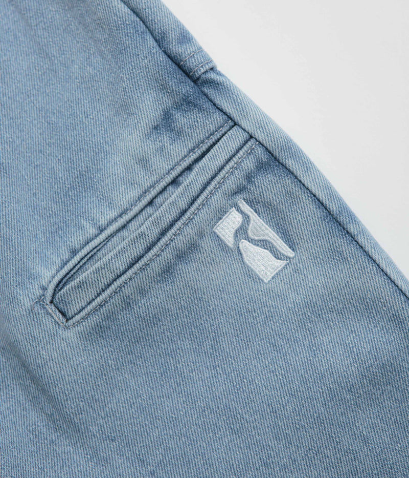 Poetic Collective Painter Pants in Light Blue Denim