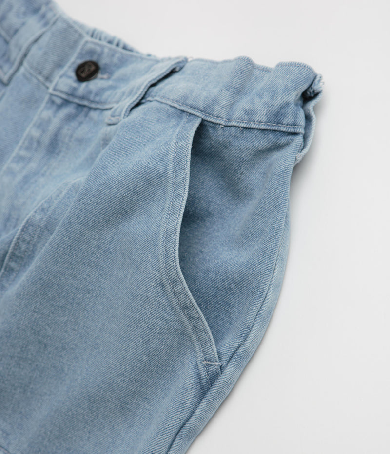 Poetic Collective Painter Pants in Light Blue Denim