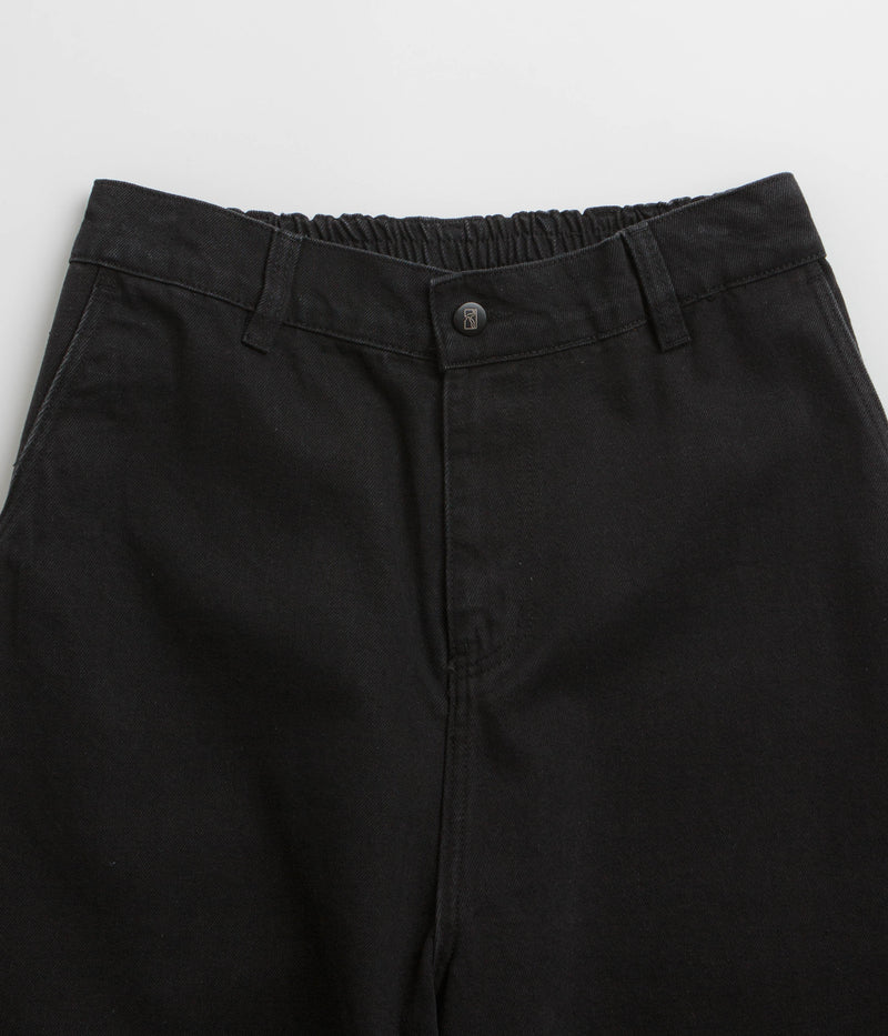 Poetic Collective Sculptor Shorts in Black Denim