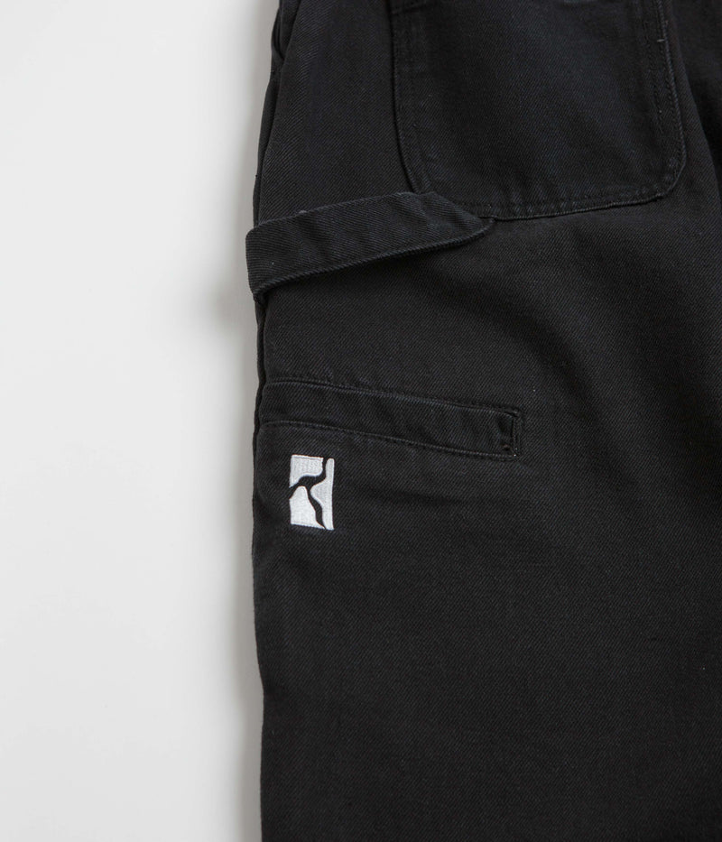 Poetic Collective Sculptor Shorts in Black Denim