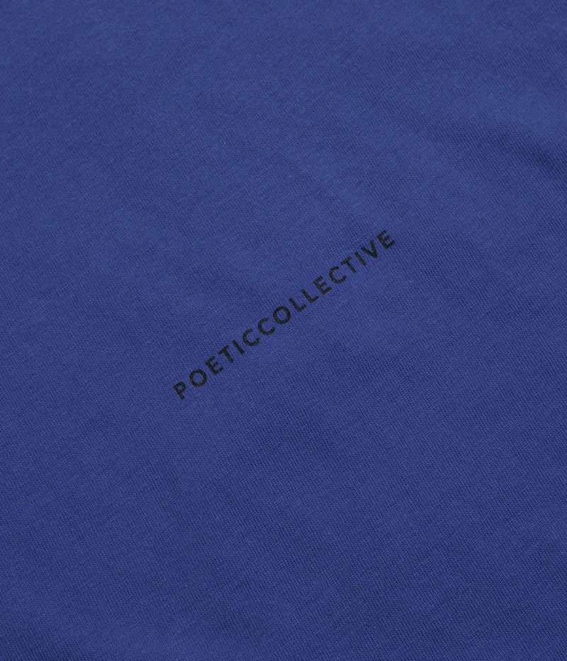 Poetic Collective Skull T-Shirt in Blue