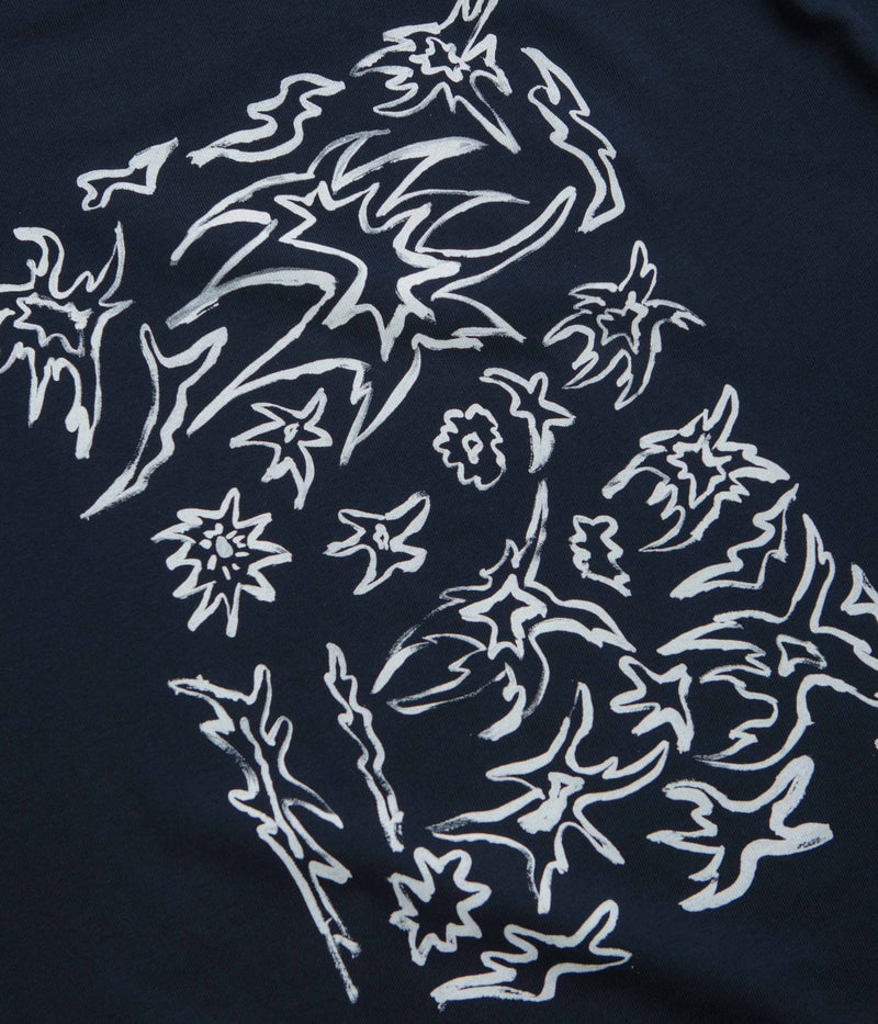 Poetic Collective Tribal T-Shirt in Navy