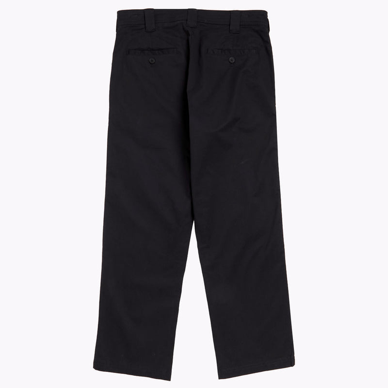Poets Byrne Embroidered Relaxed Fit Corduroy Pants - Black