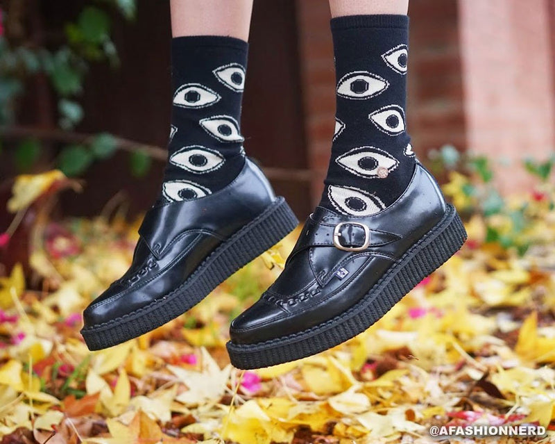 A8520 Pointed Buckle Creepers