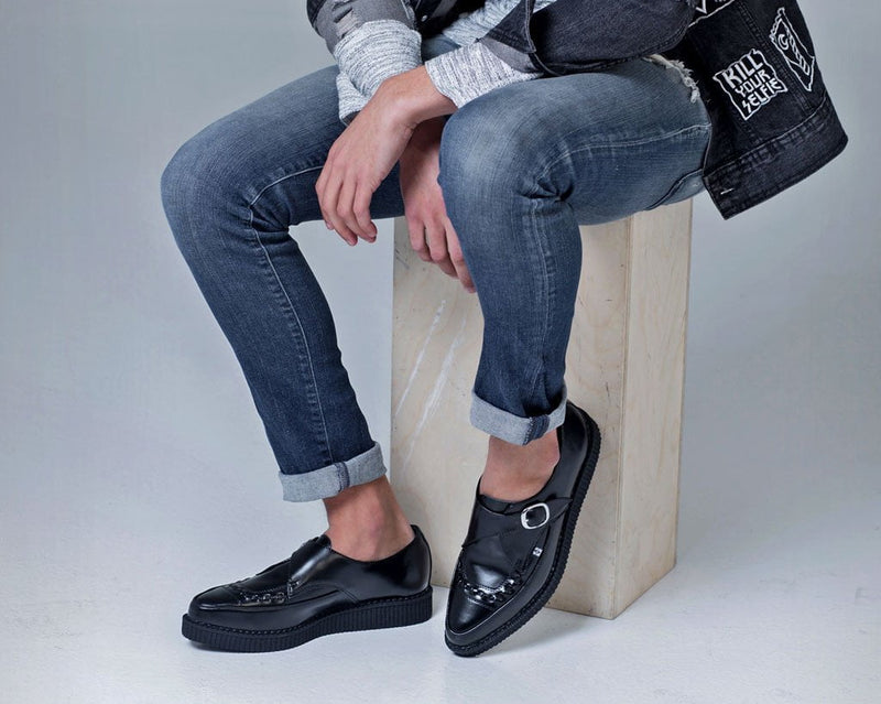 A8520 Pointed Buckle Creepers