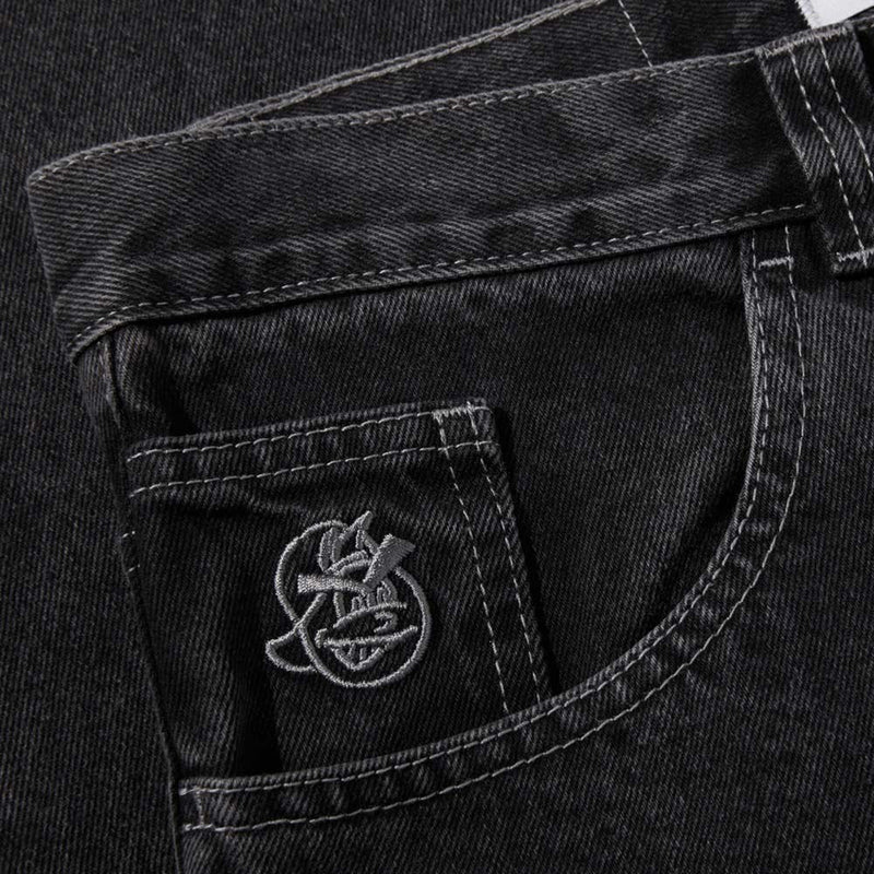 Polar 93! Denim Jeans - Silver Black