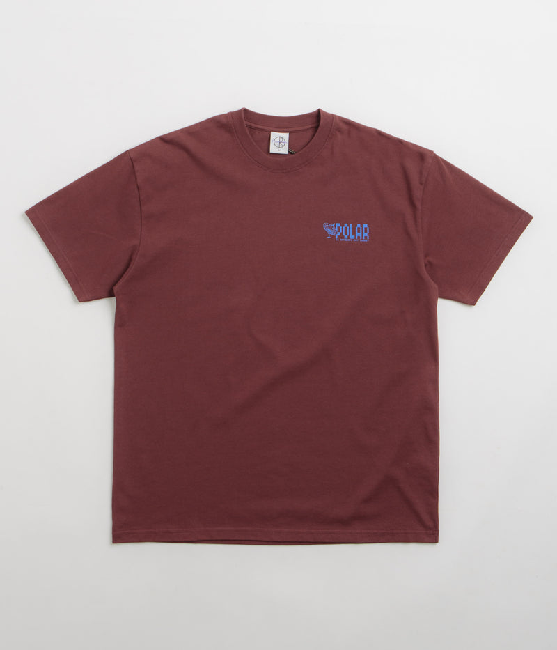 Polar Anyone Out There T-Shirt in Wine