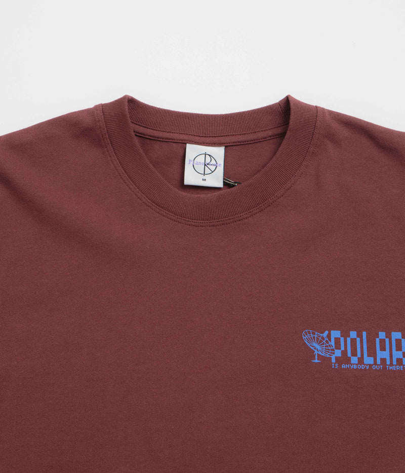 Polar Anyone Out There T-Shirt in Wine