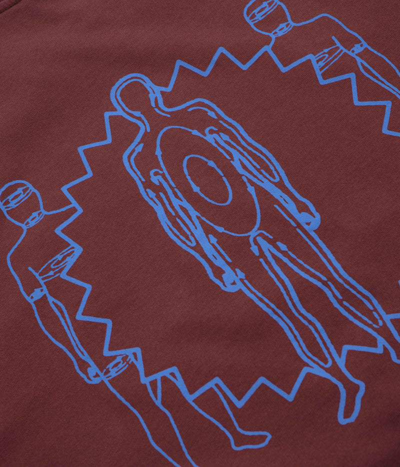 Polar Anyone Out There T-Shirt in Wine
