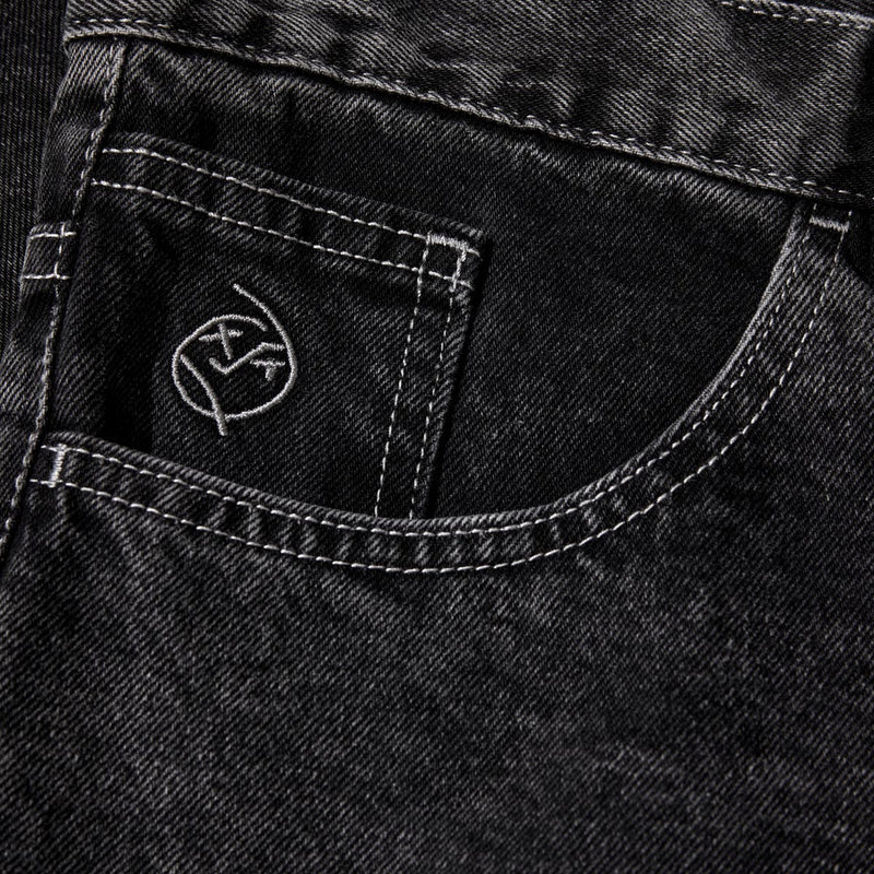 Polar Big Boy Shorts - Silver Black