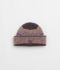 Polar George Beanie in Blue and Orange