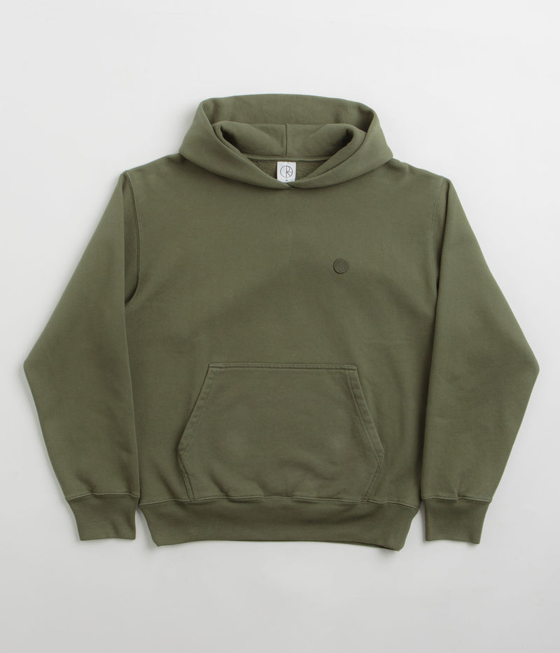 Polar Patch Ed Hoodie in Uniform Green