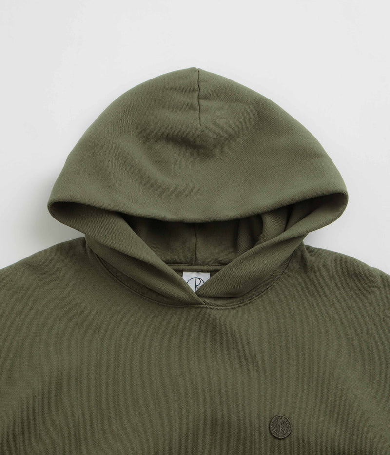 Polar Patch Ed Hoodie in Uniform Green
