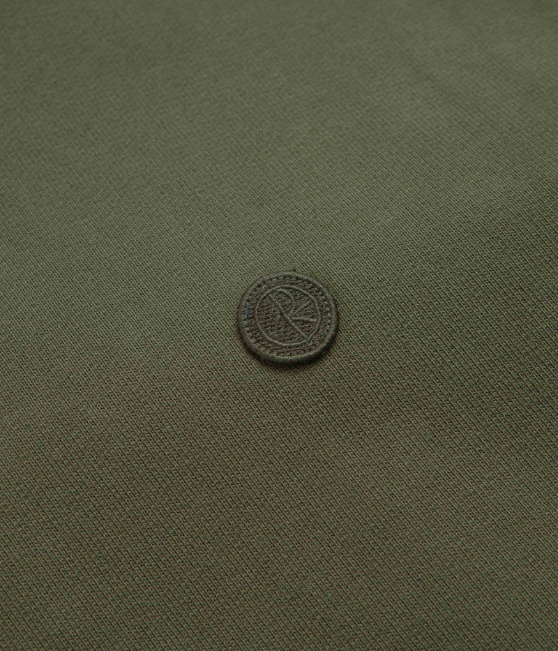Polar Patch Ed Hoodie in Uniform Green
