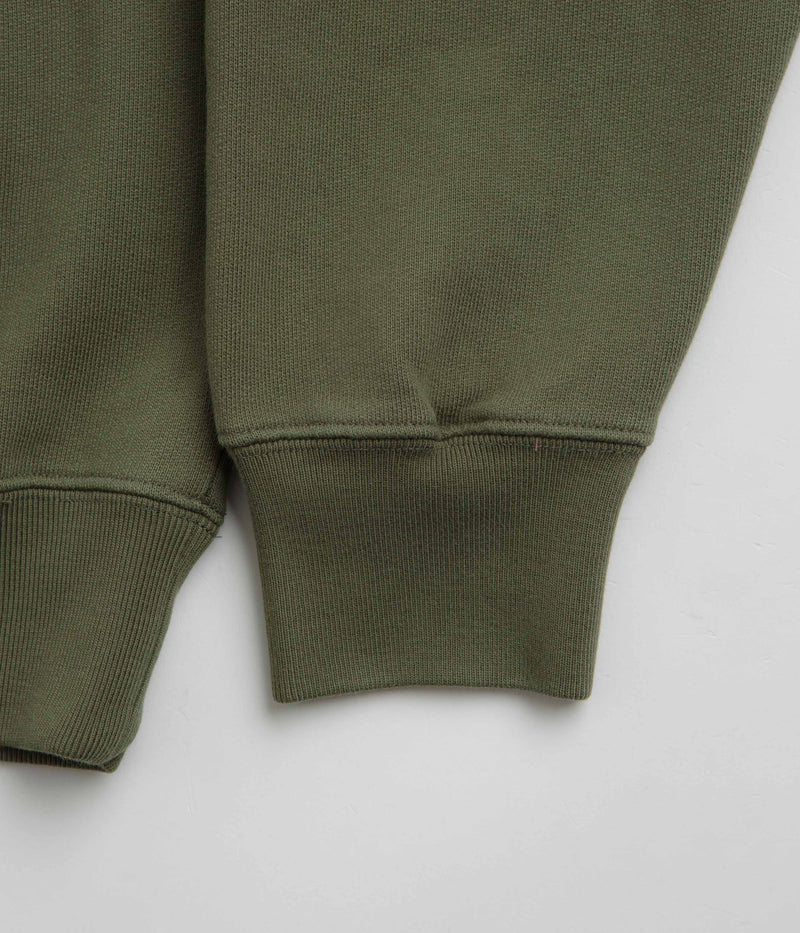 Polar Patch Ed Hoodie in Uniform Green