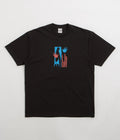 Polar Sitting Hands T-Shirt in Black