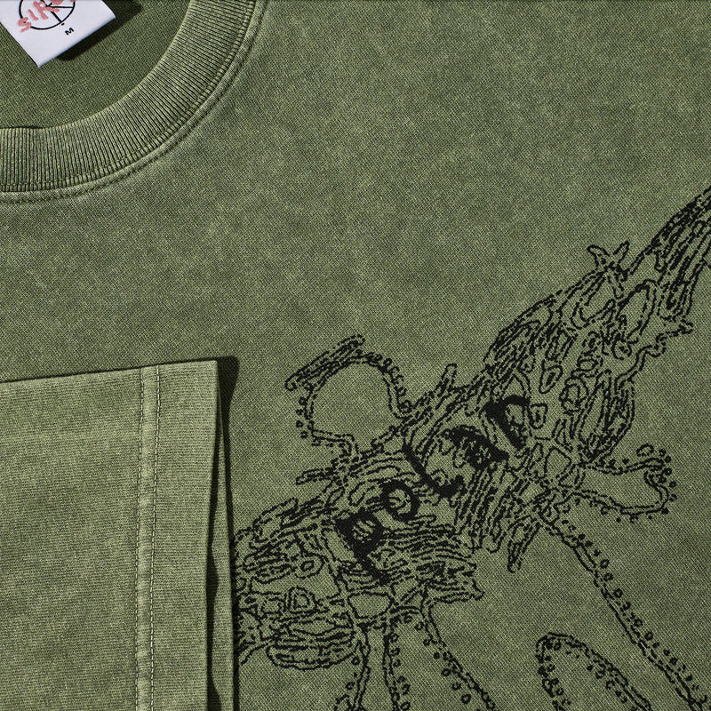 Polar Soul Acid T-Shirt - Army Green