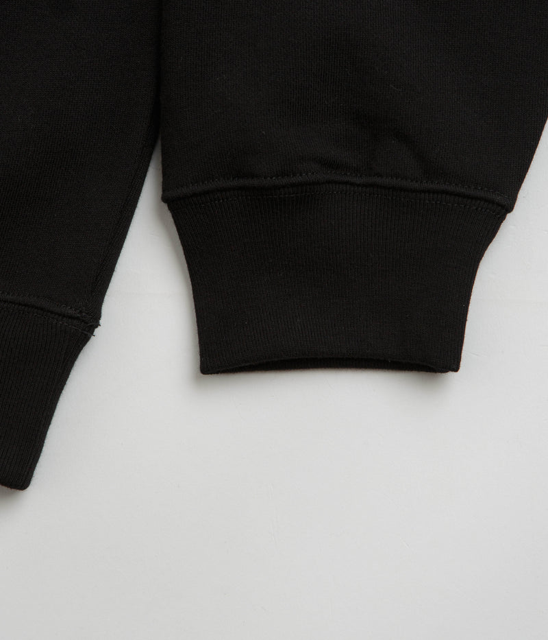 Polar Surf Logo Dave Crewneck Sweatshirt in Black