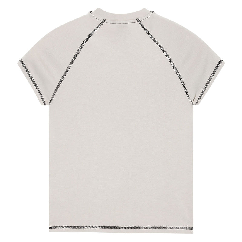 Polar Womens Script Logo Baby T-Shirt - Grey/Black
