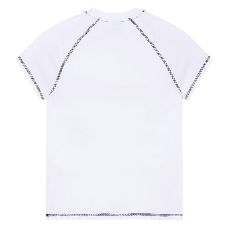 Polar Womens Script Logo Baby T-Shirt - White/Graphite