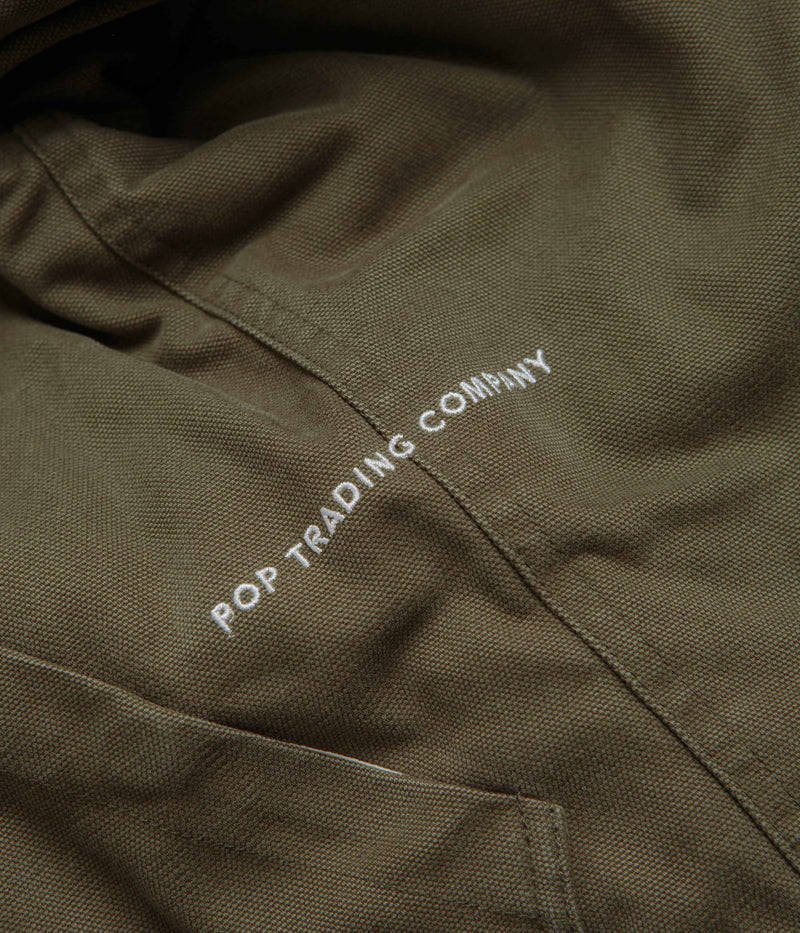 Pop Trading Company Flight Jacket in Four Leaf Clover