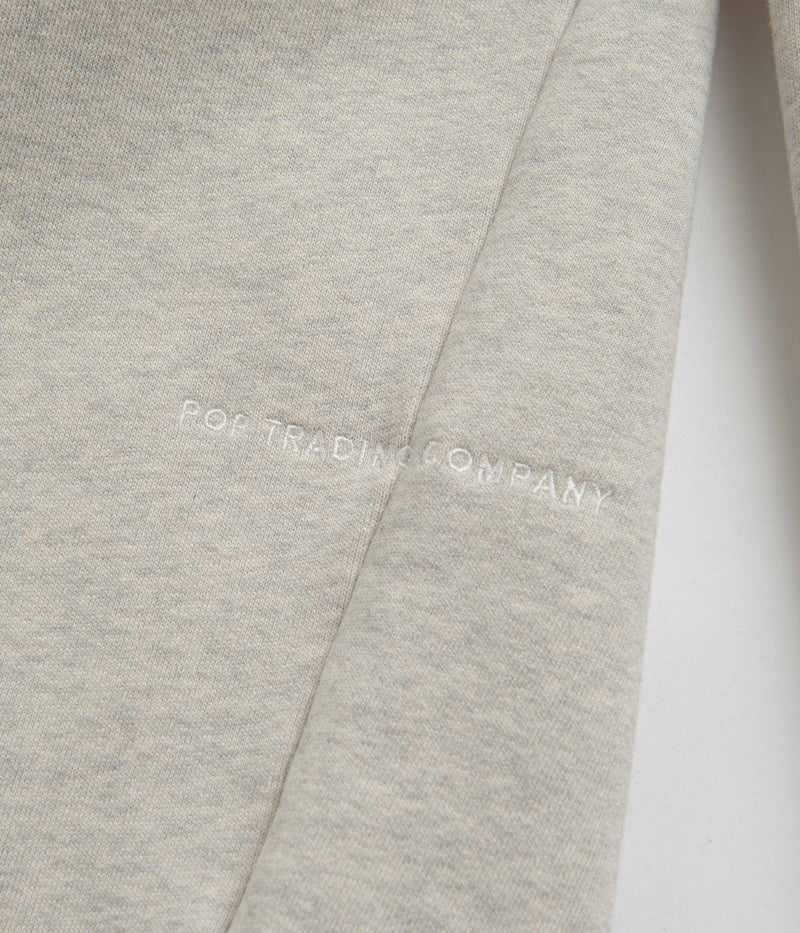Pop Trading Company x Fiep Pop Hoodie in Off White Heather