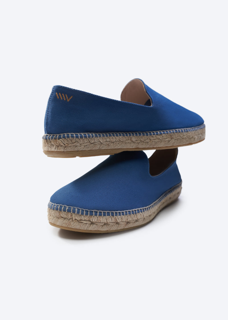 Portbou Limited Edition Denim Men Slip On Espadrilles