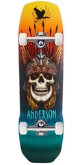 Powell-Peralta Flight Andy Anderson Crane Skull Skateboard Complete - 9.13"