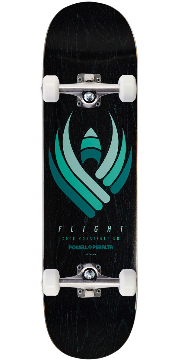 Powell Peralta Flight Retro 2019 Shape 243 Skateboard Complete - Black - 8.25"