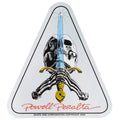 Powell-Peralta Ray Rodriguez Skull And Sword Sticker - 4.00"