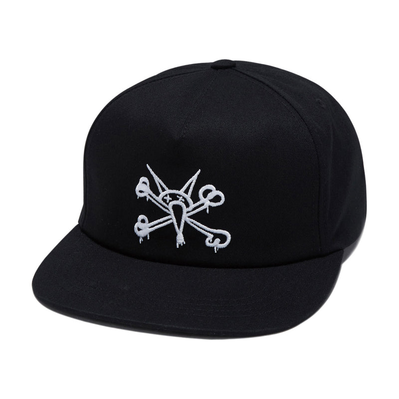Powell-Peralta Vato Rat Snapback Hat - Black
