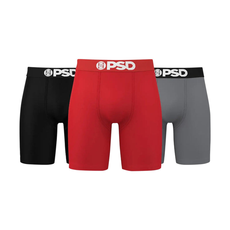 PSD 3 Pack Cotton Blend Men's Boxer Briefs