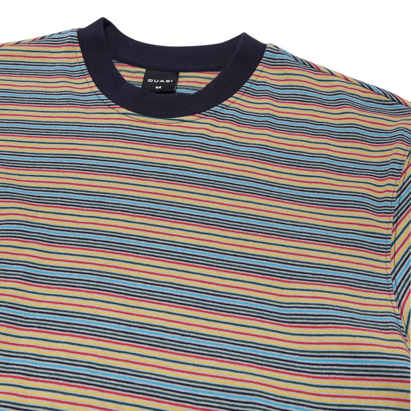 Quasi Bert Striped T-Shirt - Navy