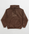 Rassvet Logo Hoodie in Brown