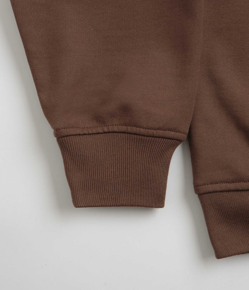 Rassvet Logo Hoodie in Brown