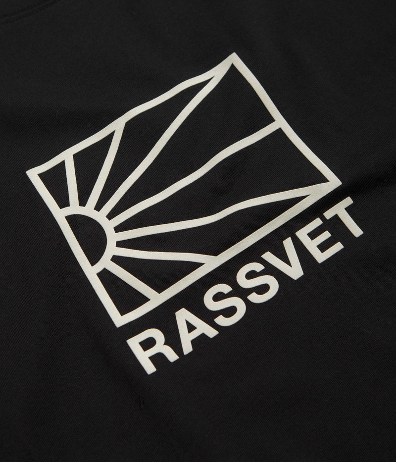 Rassvet Logo T-Shirt in Black
