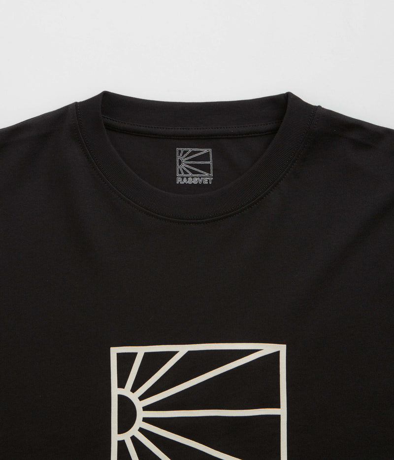 Rassvet Logo T-Shirt in Black