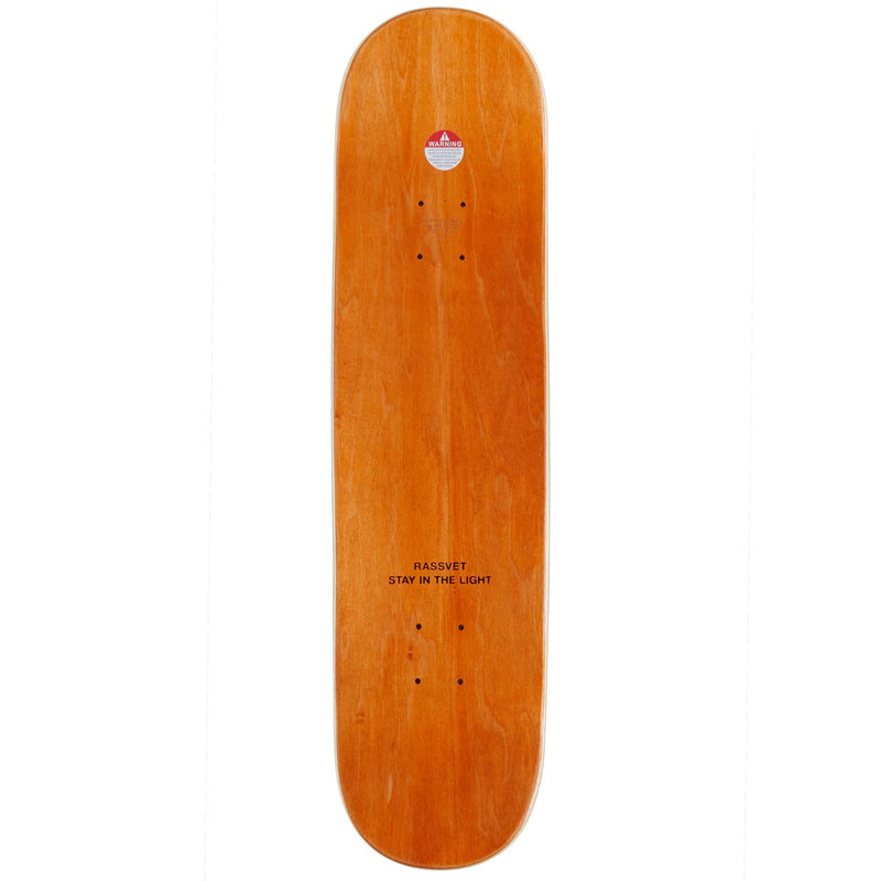 Rassvet On Fire Skateboard Complete - Black - 8.375"