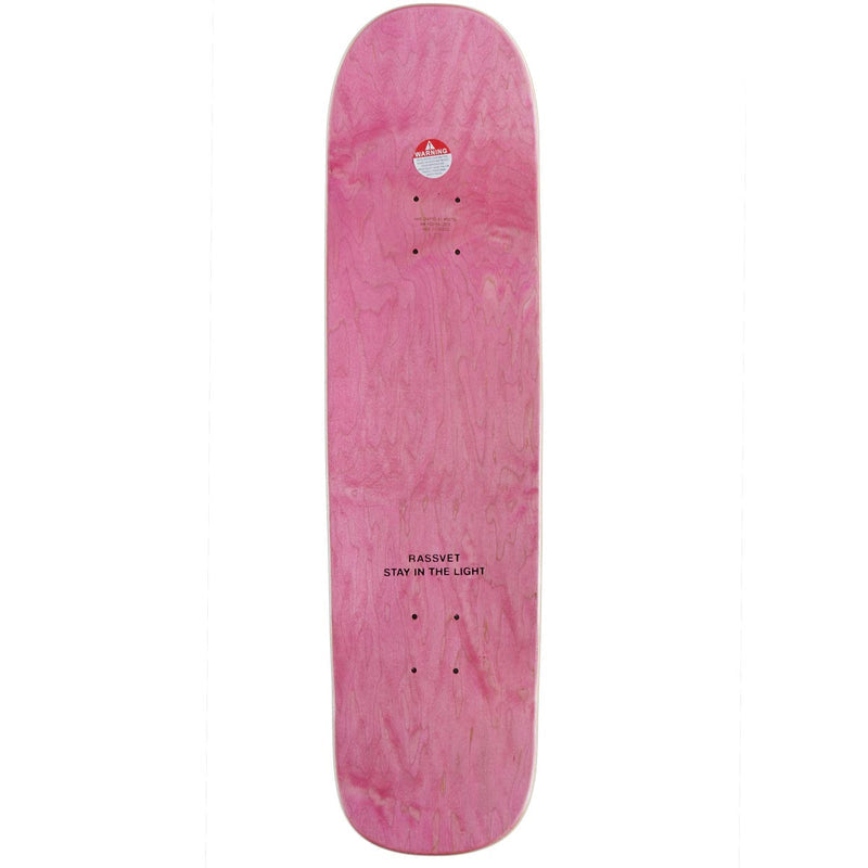 Rassvet Tears Skateboard Deck - Pink - 8.375"