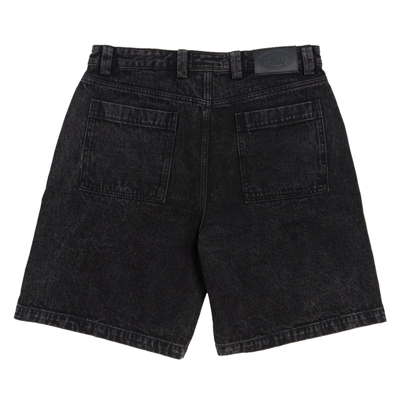 Real Street Cleaner Denim Shorts - Black Stone/Acid Wash