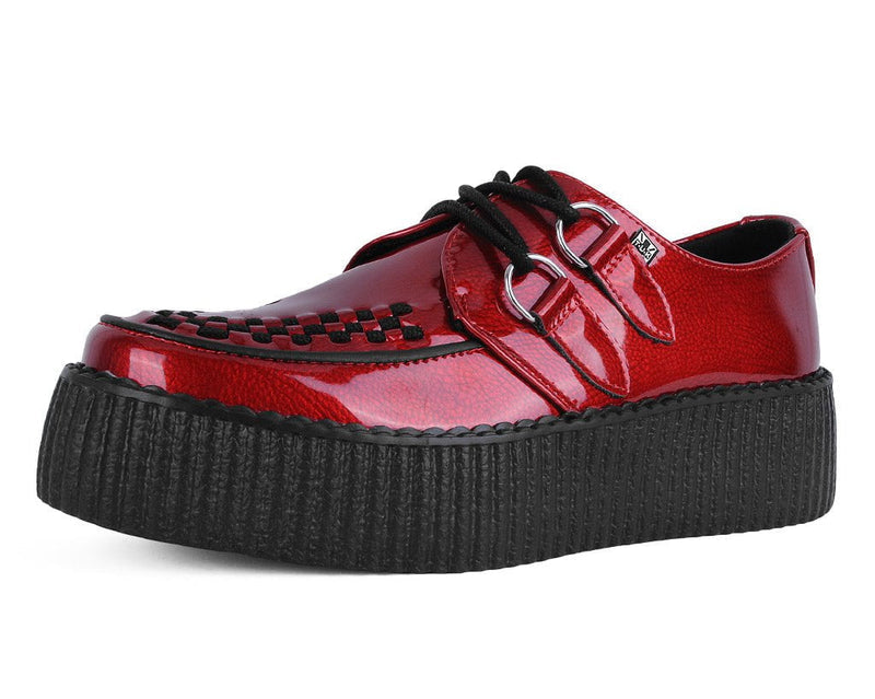 V3256 Red Patent Viva Mondo Creeper