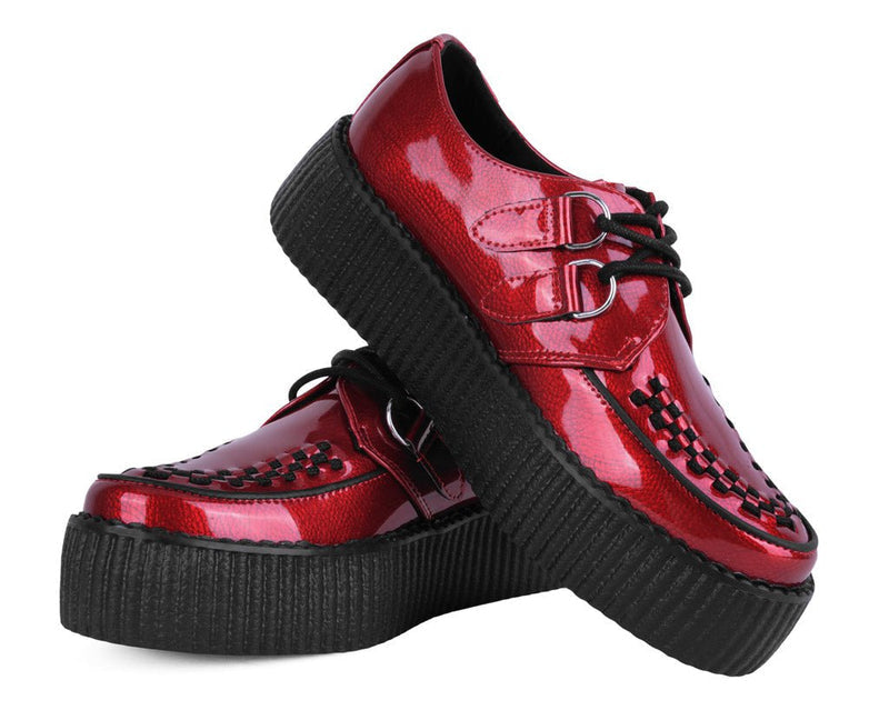 V3256 Red Patent Viva Mondo Creeper
