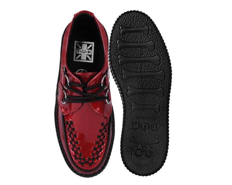 V3256 Red Patent Viva Mondo Creeper