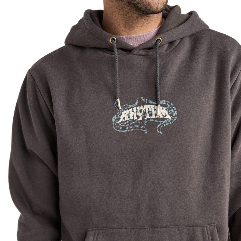 Rhythm Dos Soles Fleece Hoodie - Vintage Black