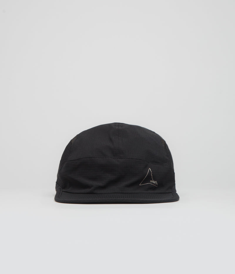 ROA Bri Open Weave Cap in Black